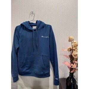 Champion‎ Authentic Athleticwear Hoodie in Blue, Size Small